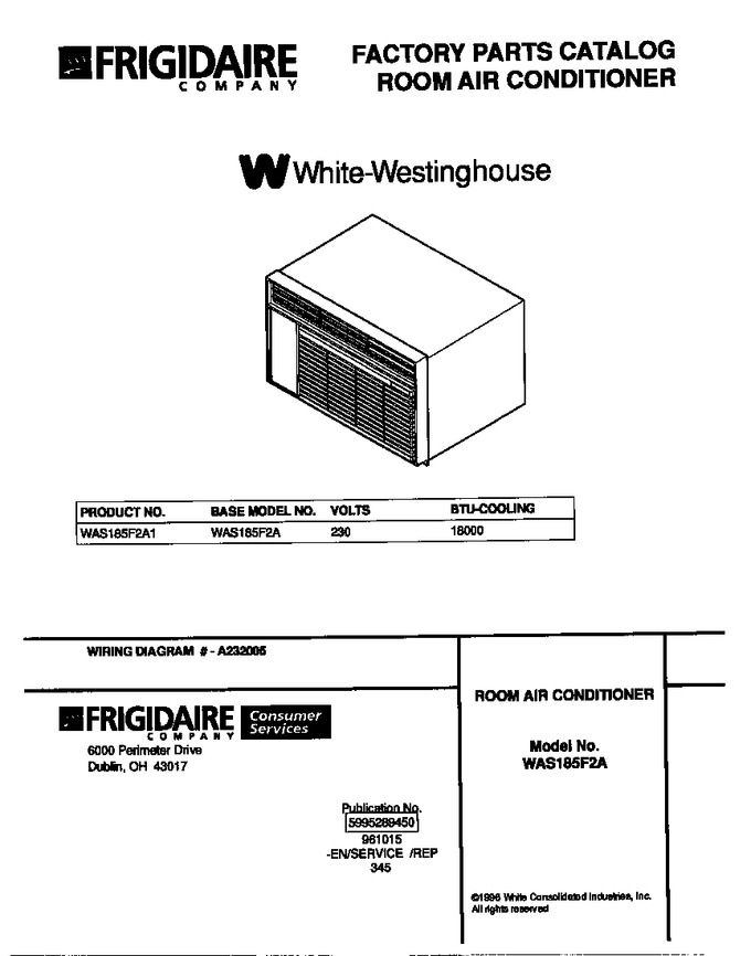 Diagram for WAS185F2A1