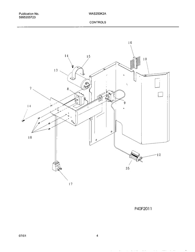 Diagram for WAS250K2A1