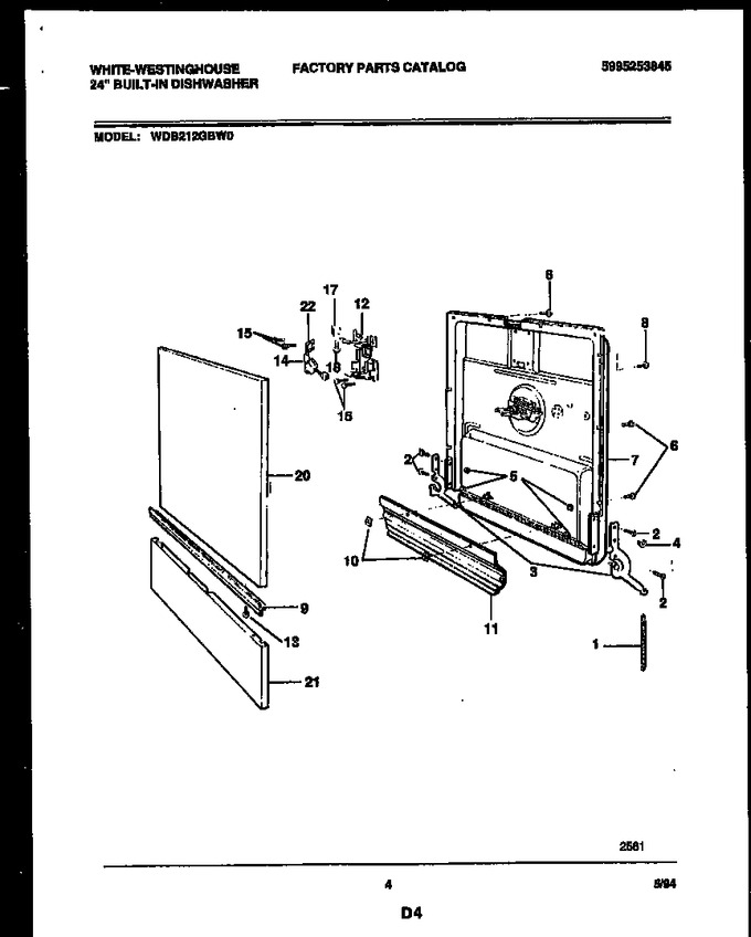 Diagram for WDB212GBD0