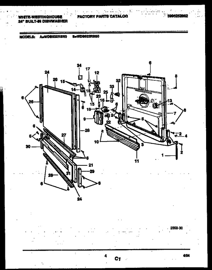 Diagram for WDB632RBR0