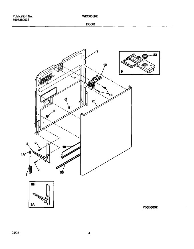 Diagram for WDB635RBS0