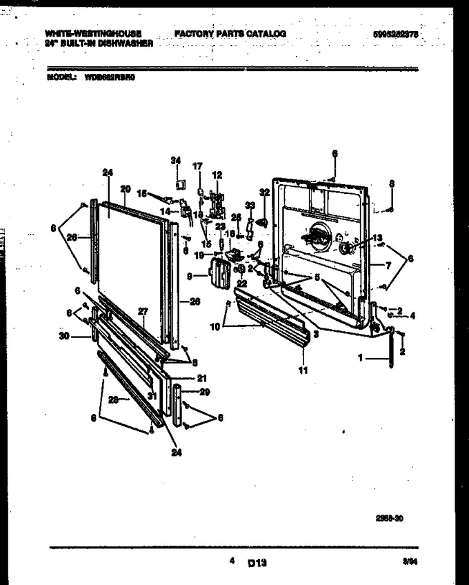 Diagram for WDB662RBR0