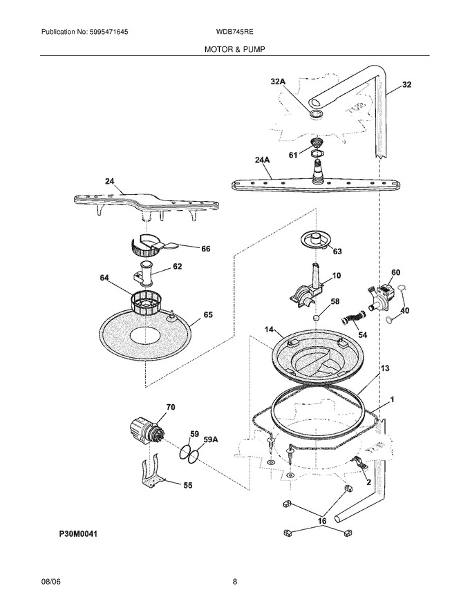 Diagram for WDB745REB1