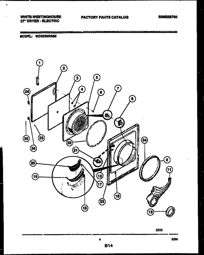 Diagram for WDE336RBS0