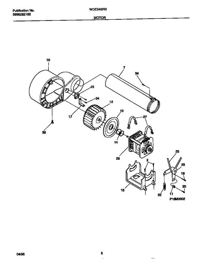 Diagram for WDE546RBS1