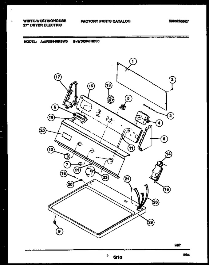 Diagram for WDE646RBSD0