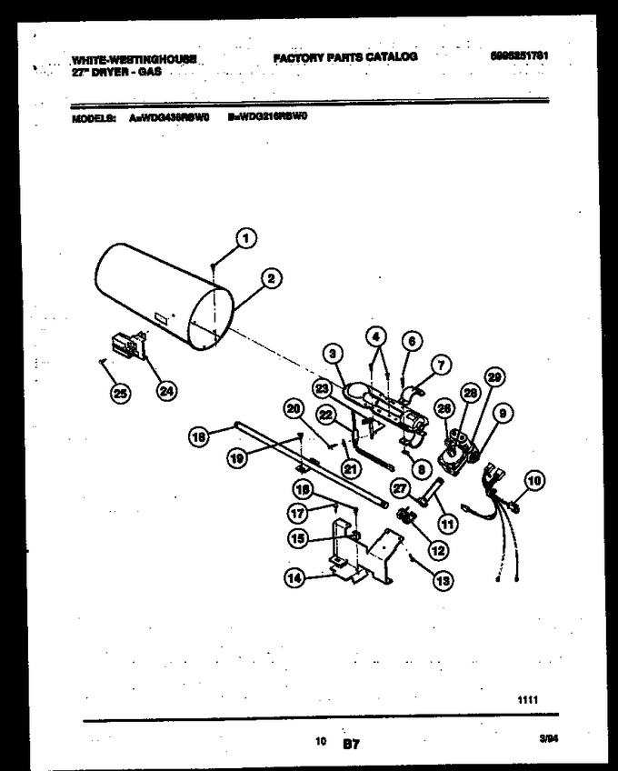 Diagram for WDG436RBD0