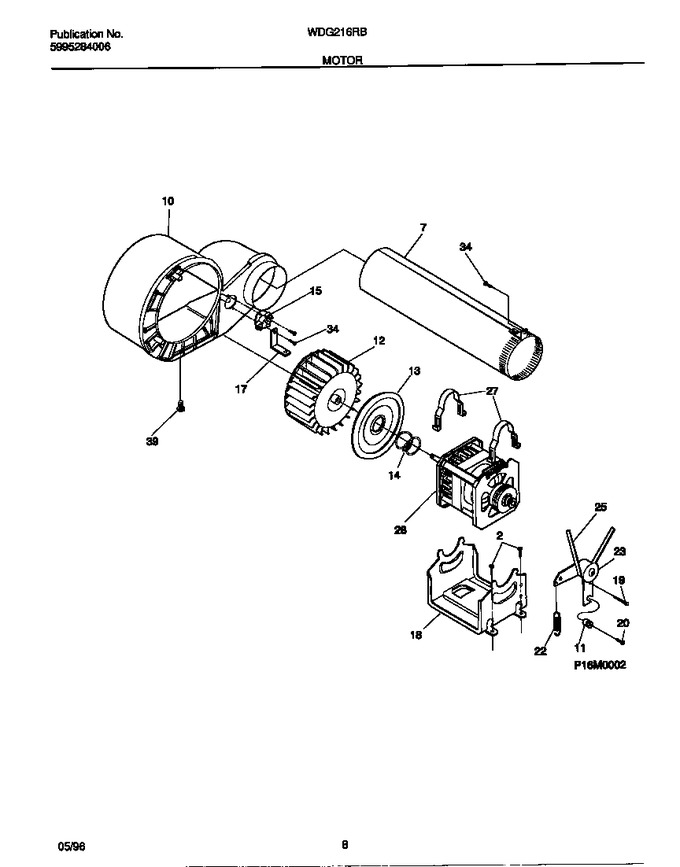 Diagram for WDG216RBD2