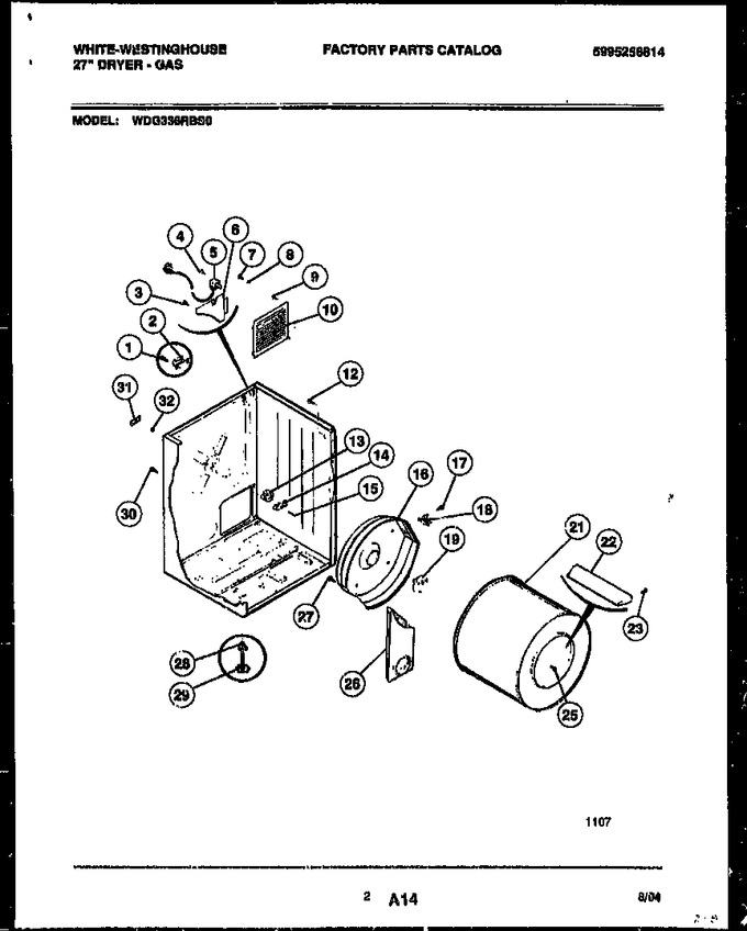 Diagram for WDG336RBSD0