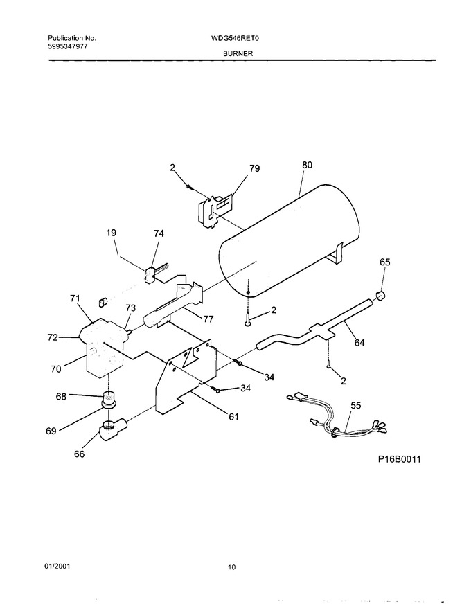 Diagram for WDG546RET0