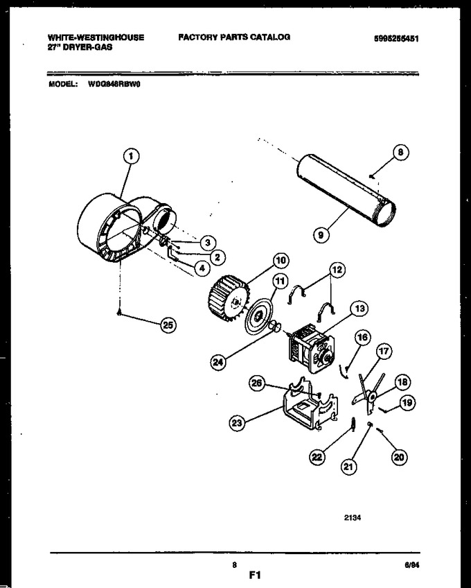 Diagram for WDG846RBW0