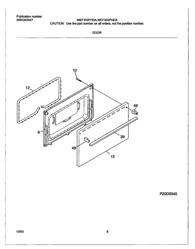 Diagram for WEF303PHWA