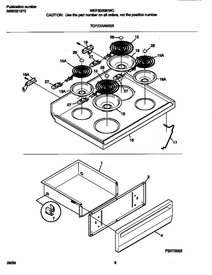 Diagram for WEF322BEWC