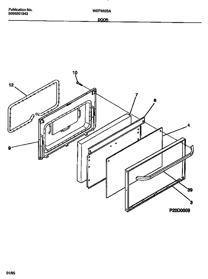 Diagram for WEF350SADA