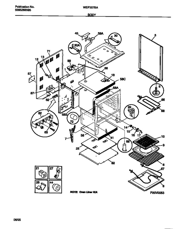 Diagram for WEF357BAWB