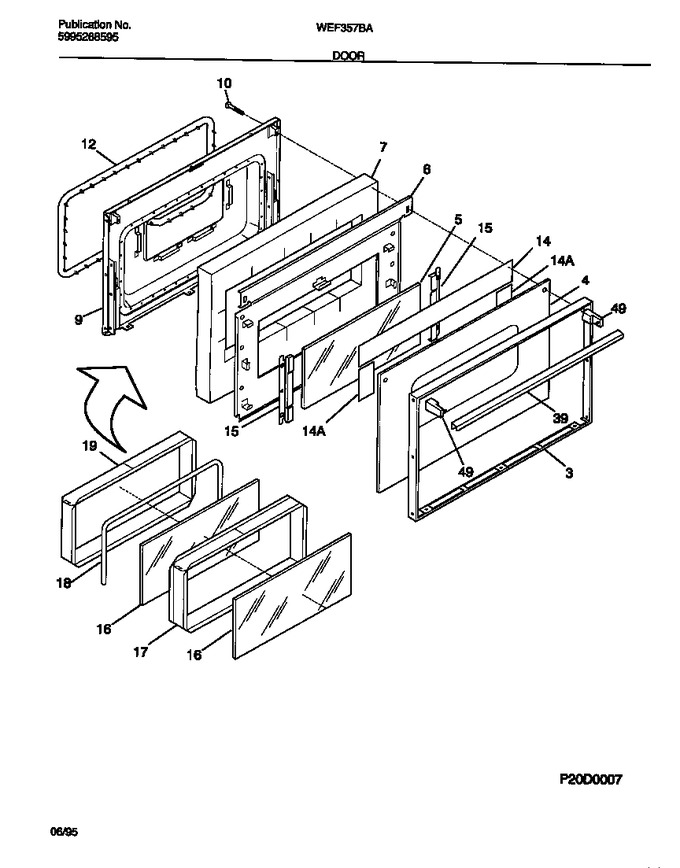 Diagram for WEF357BADB