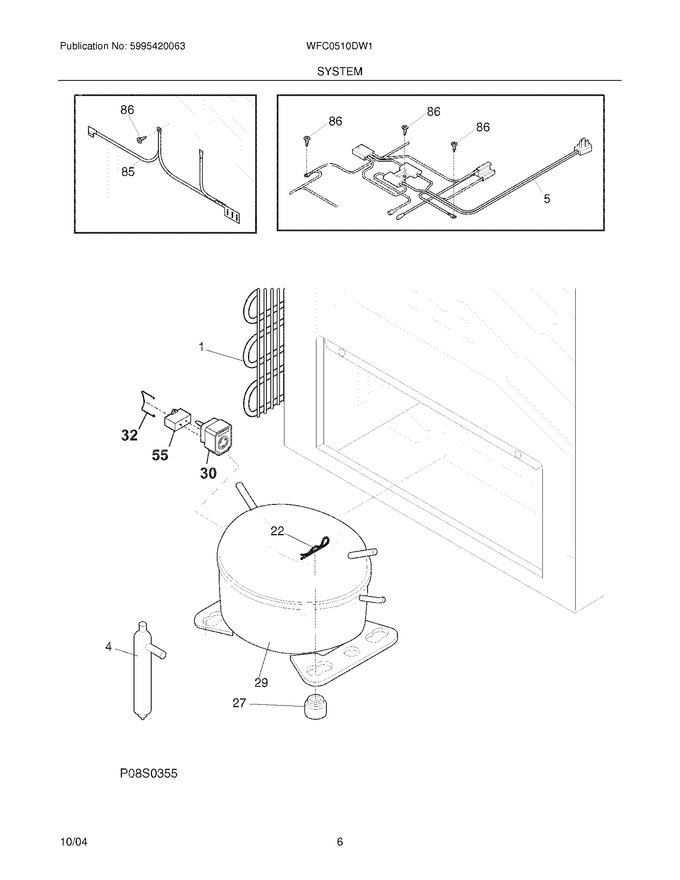 Diagram for WFC0510DW1