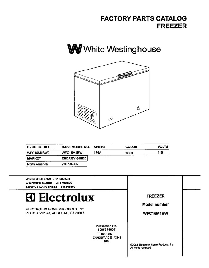 Diagram for WFC15M4BW0