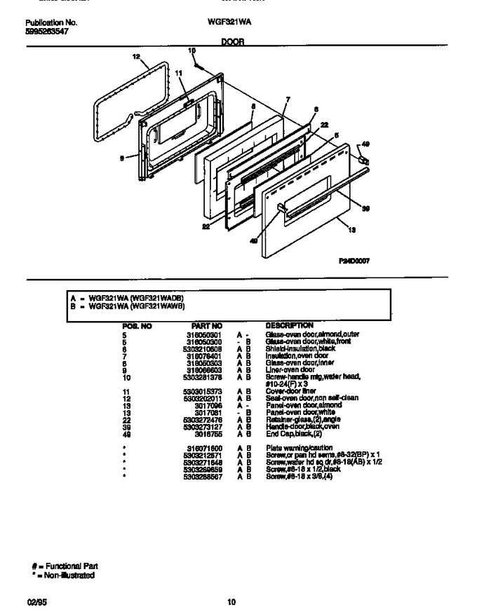 Diagram for WGF321WADB