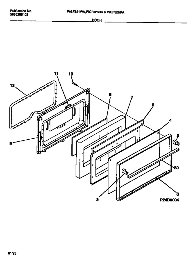 Diagram for WGF323BADA