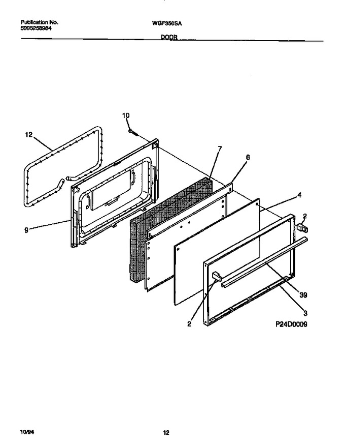 Diagram for WGF350SADB