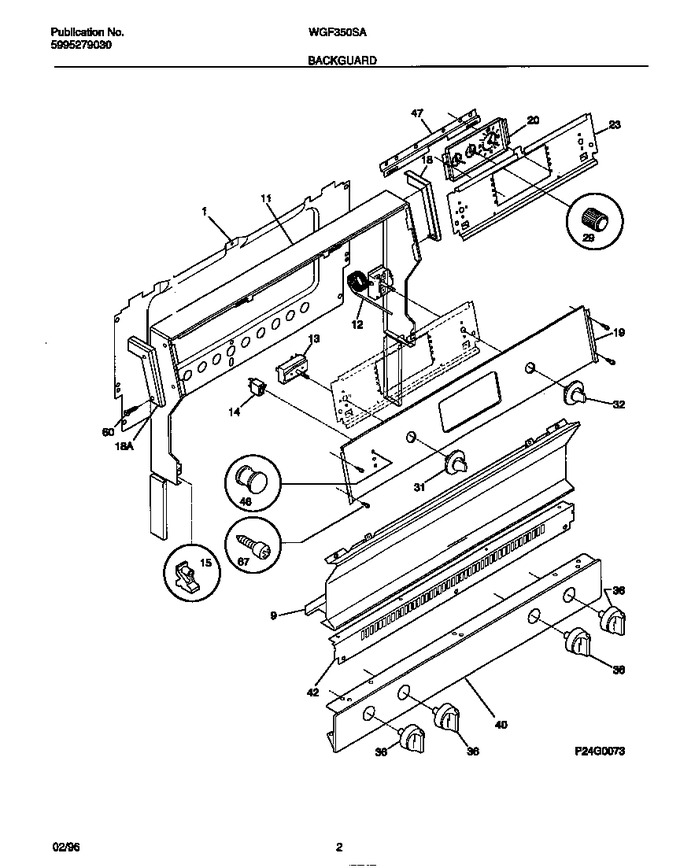 Diagram for WGF350SADD