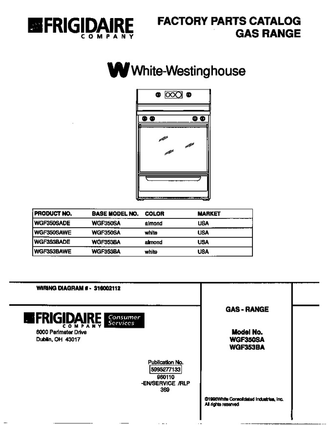 Diagram for WGF353BAWE