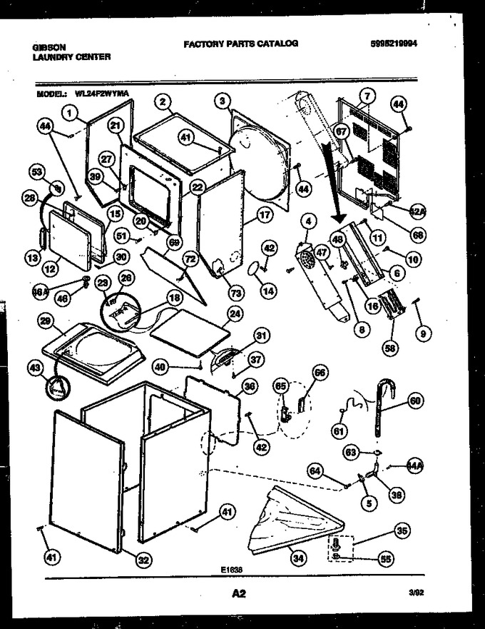 Diagram for WL24F2WYMA