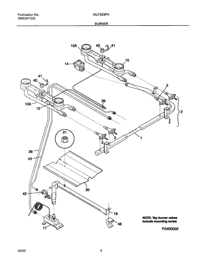 Diagram for WLF303PHWB