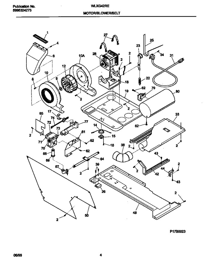 Diagram for WLXG42RED0