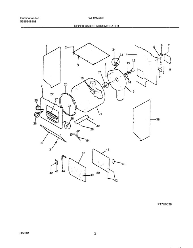 Diagram for WLXG42RED1