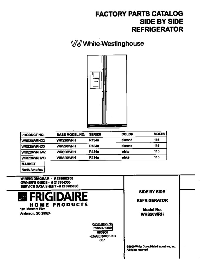 Diagram for WRS20WRHD3