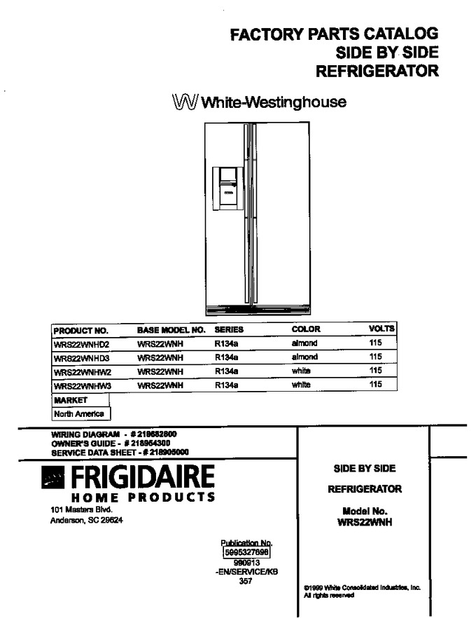 Diagram for WRS22WNHD3