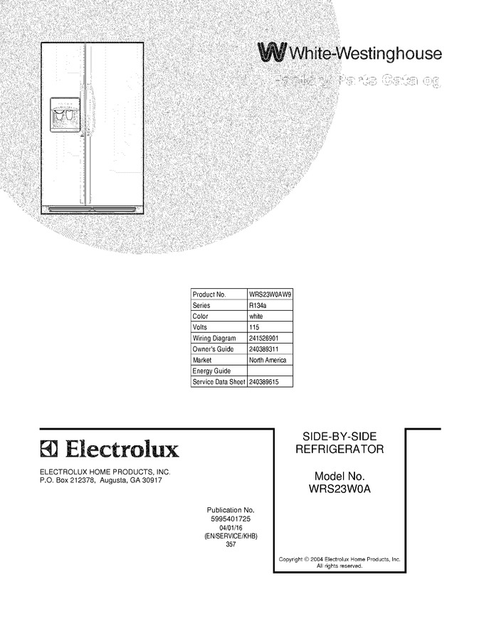 Diagram for WRS23W0AW9