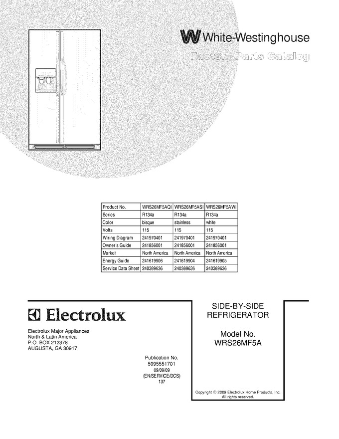 Diagram for WRS26MF5AWI