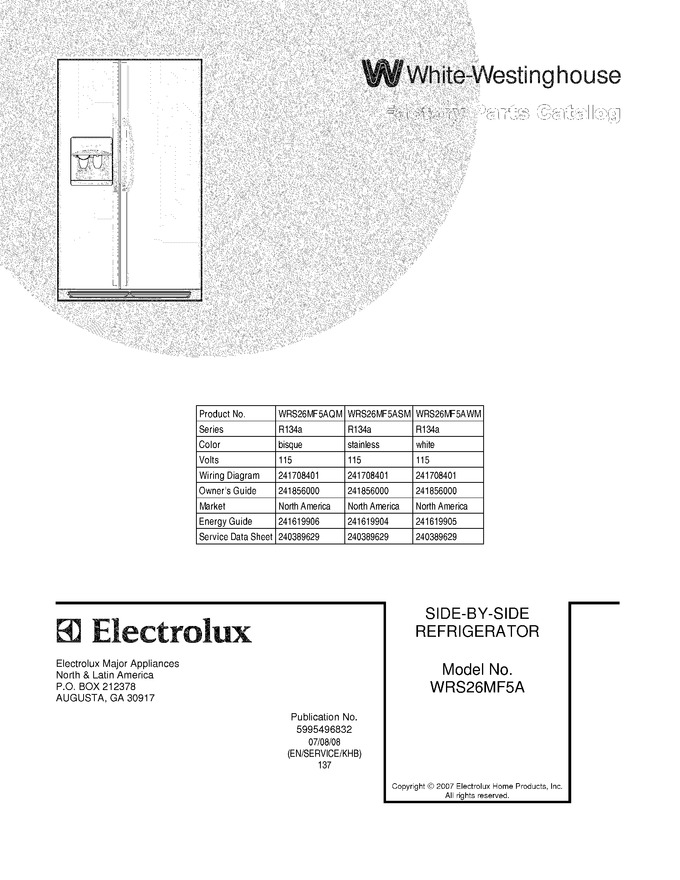 Diagram for WRS26MF5AQM