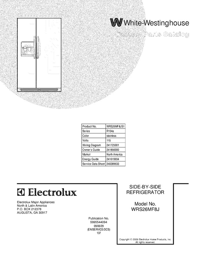 Diagram for WRS26MF8JS1