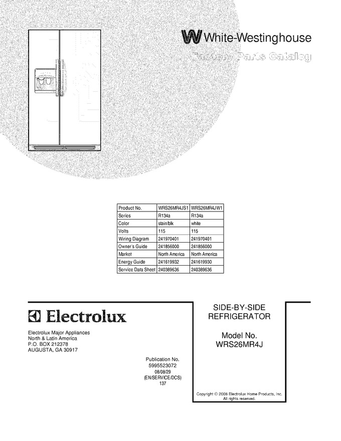 Diagram for WRS26MR4JS1