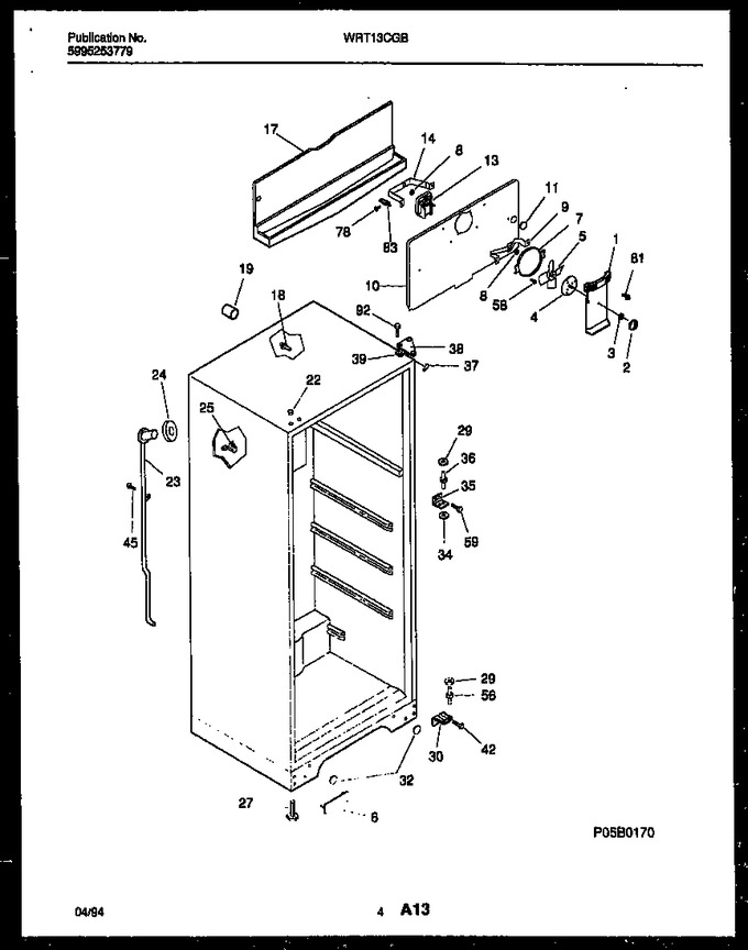 Diagram for WRT13CGBW0