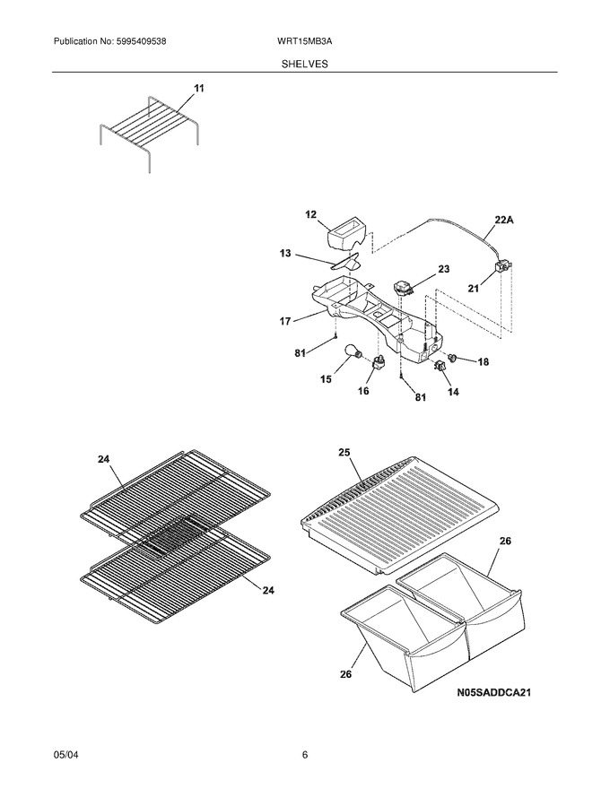 Diagram for WRT15MB3AW4