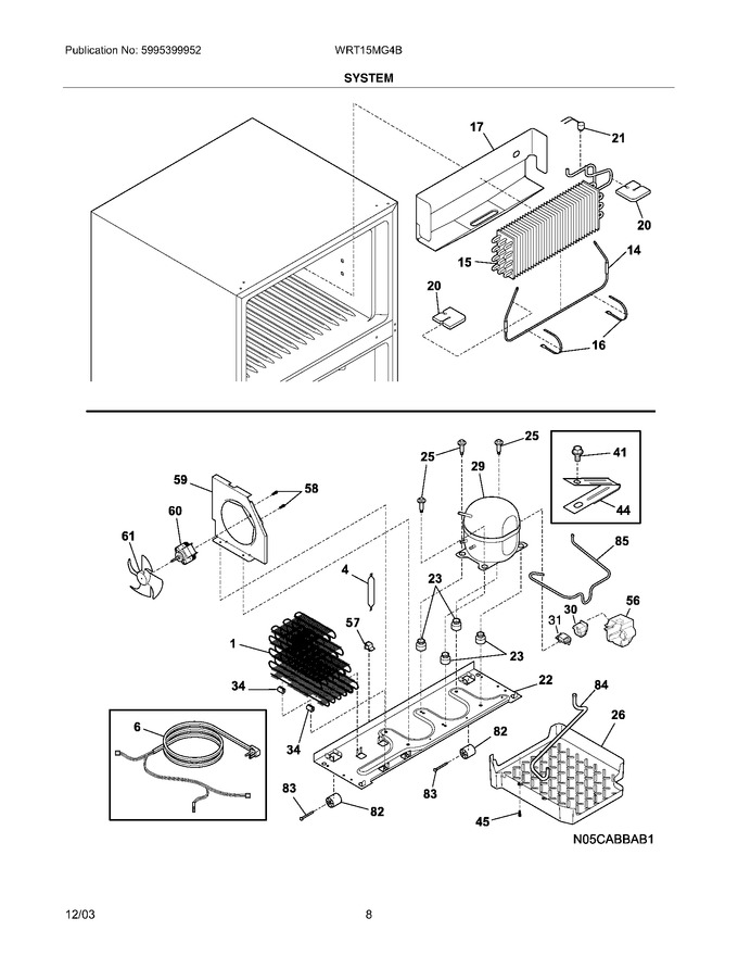 Diagram for WRT15MG4BW1