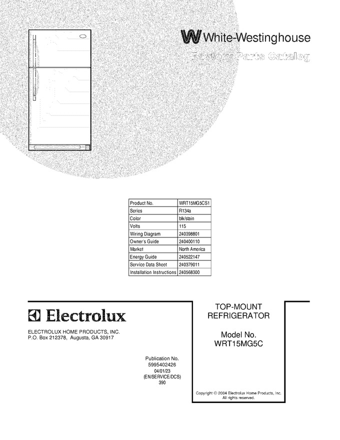 Diagram for WRT15MG5CS1