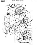 Diagram for 06 - Icemaker & Installation Components