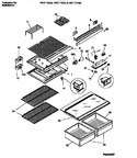 Diagram for 04 - Shelves, Controls, Divider, Mullion