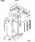 Diagram for 03 - Cabinet W/fan Assembly