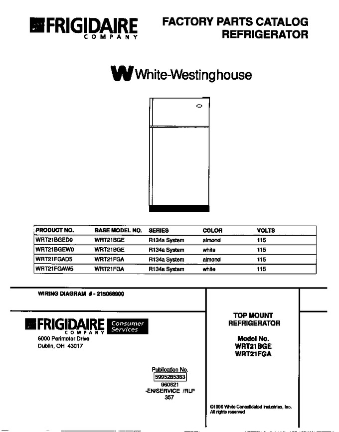 Diagram for WRT21BGED0