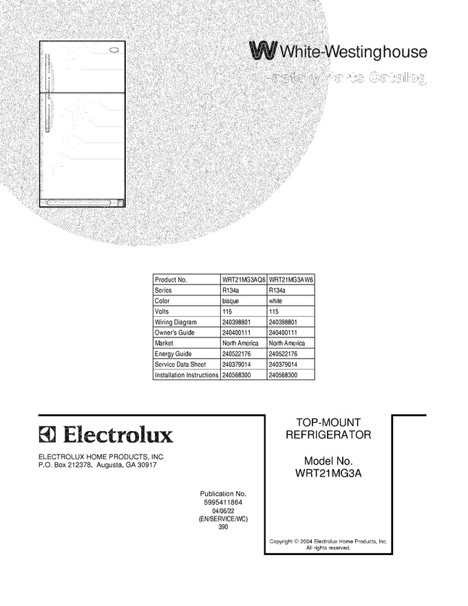 Diagram for WRT21MG3AQ6