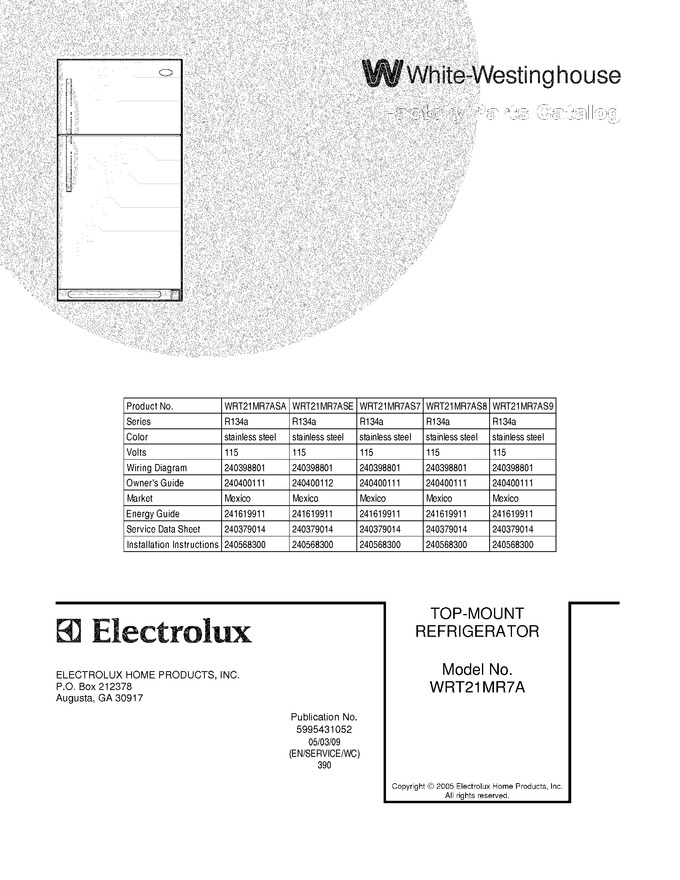 Diagram for WRT21MR7AS8