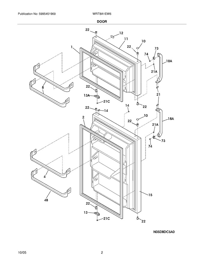 Diagram for WRT8A1EW6