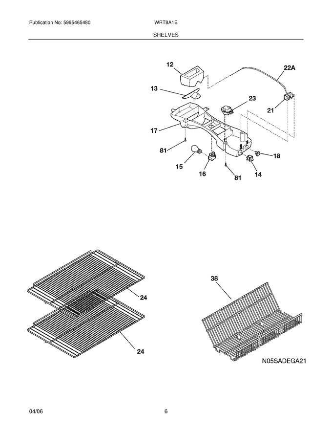 Diagram for WRT8A1EWC